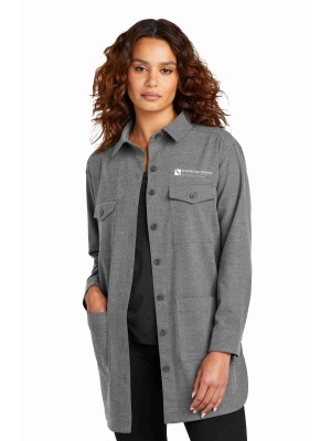 Long Sleeve Twill Overshirt