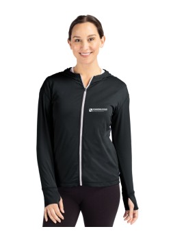 Cutter & Buck Daybreak Recycled Womens Hooded Full Zip
