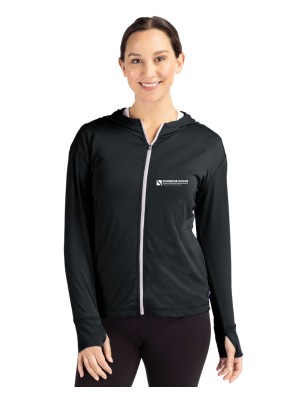 Cutter & Buck Daybreak Recycled Womens Hooded Full Zip